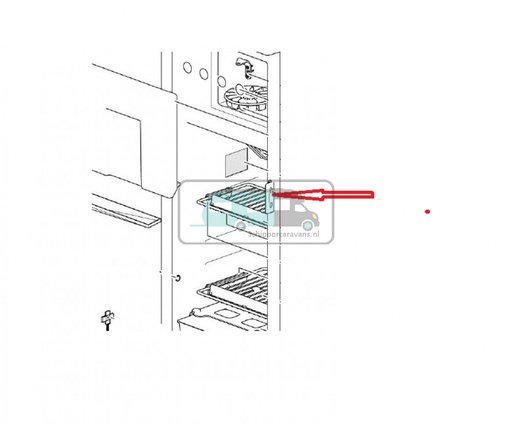 [OCS_69111408] SR shelf food retainer