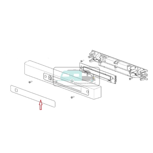 [OCS_692241] Thetford LCD Sticker N400 serie