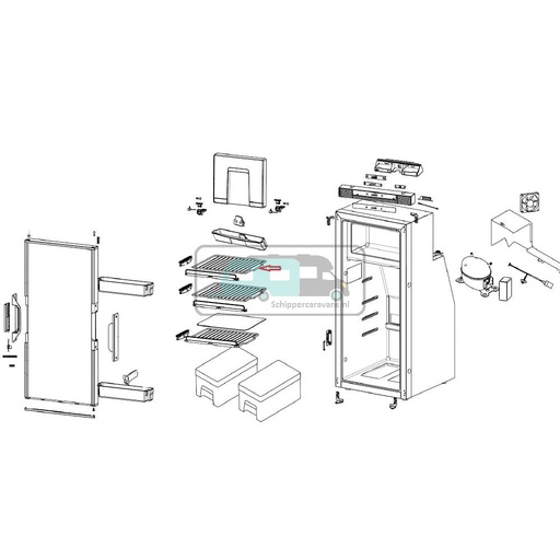 [OCS_692760] Thetford Rooster Smal T1090/T2090  
