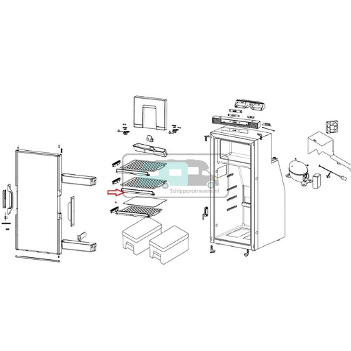 [OCS_692763] Thetford Food Retainer T1090/T2090 