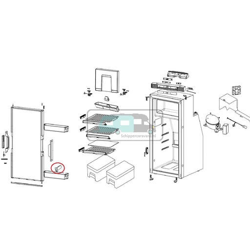 [OCS_692765] Thetford Bottle Retainer T2090