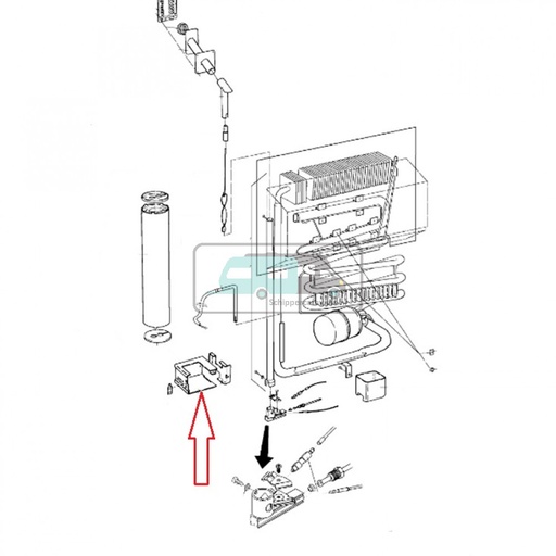 [OCS_700536] Dometic RM2253 Brander Afdekking