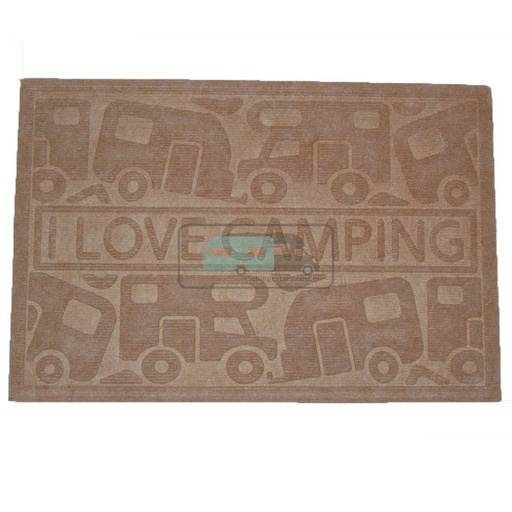 [OCS_920614003] Campking Deurmat I Love Camping