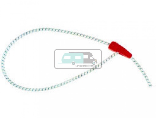 [OCS_94926500] Campking rubberbindk. quick clip 5mm x 60cm 25 st