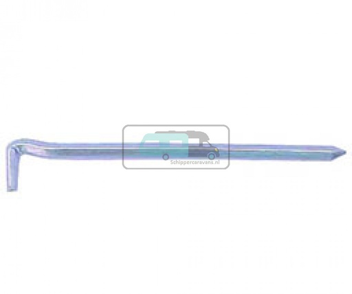 [OCS_96009300] Campking Grondpen 4-kant 16cmx5mm 100st.