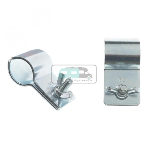 [OCS_96021060] Campking daksteunklem 30 mm (28-32mm) 25 st