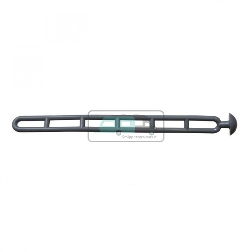 [OCS_96028900] Campking Trapspanner pvc met knop 24,5x2 cm 100 st
