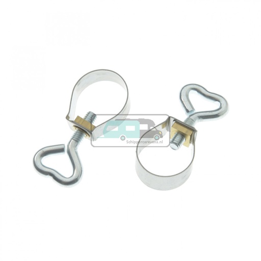[OCS_96990400] Campking Stelring 25 mm met bout 100 st