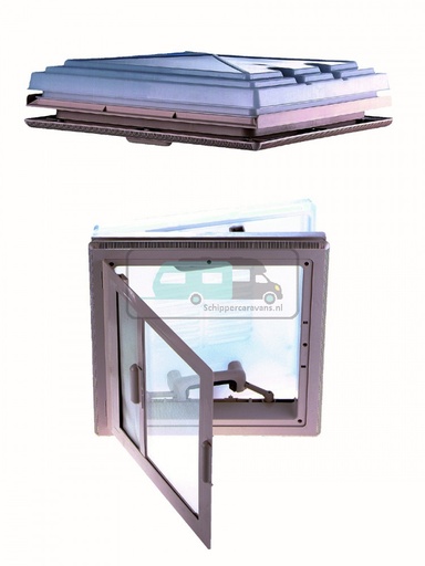 [OCS_0401069] MPK Dakluik 40x40 Wit Kader+Combirollo