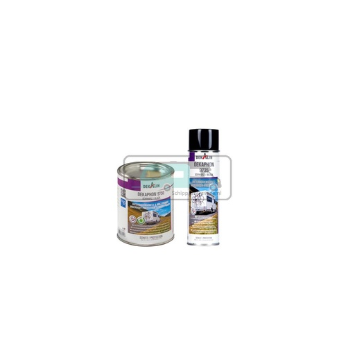[OCS_1120025] Dekalin Dekaphon 9735 Spuitbus 500ml Zwart à 12 st.